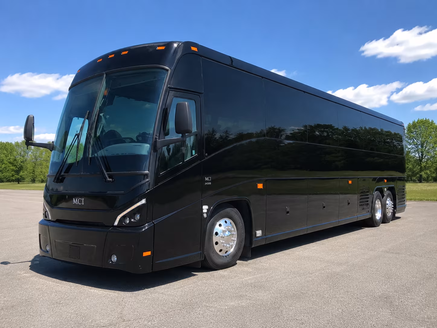 gastonia charter bus interior