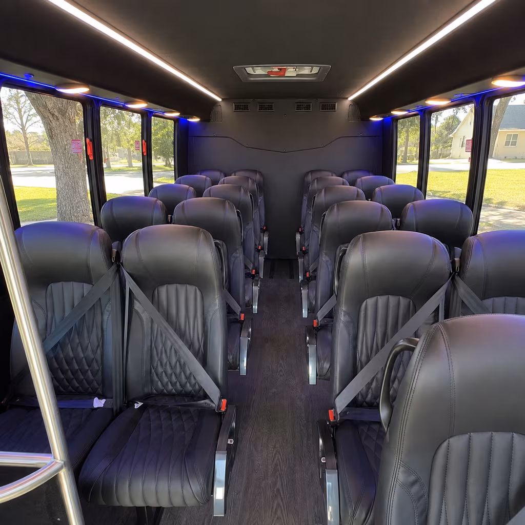 gastonia concert transportation onboard seating