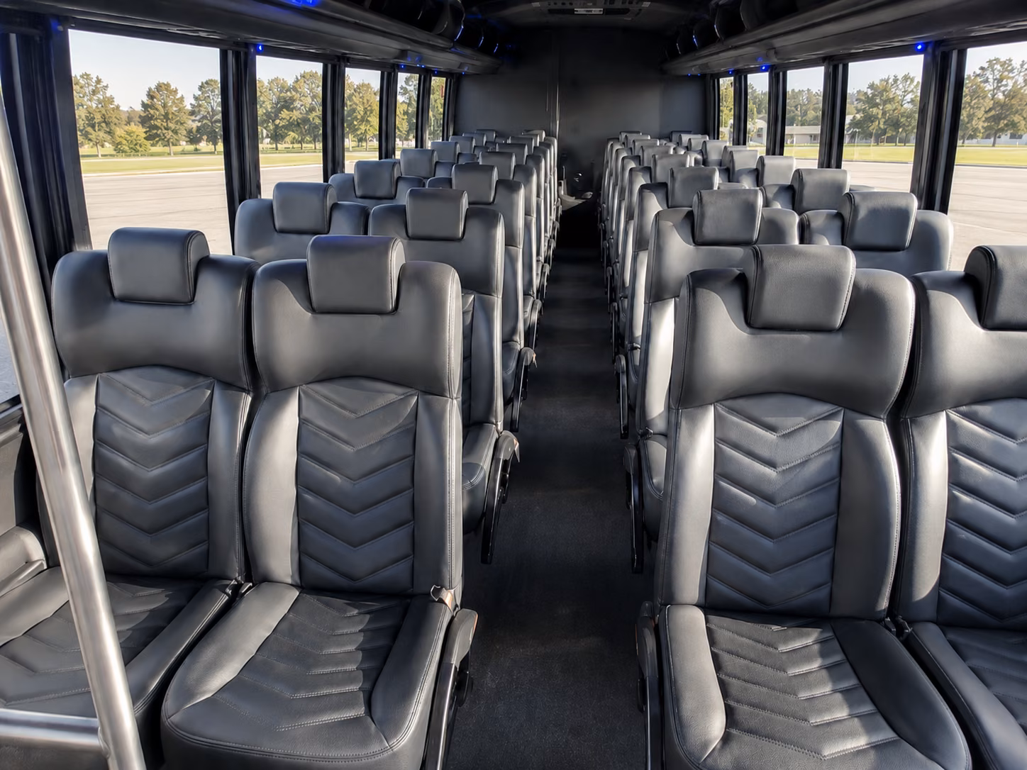 gastonia private event transportation onboard seating