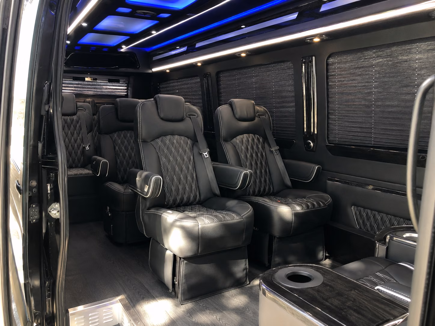 gastonia wedding transportation onboard seating